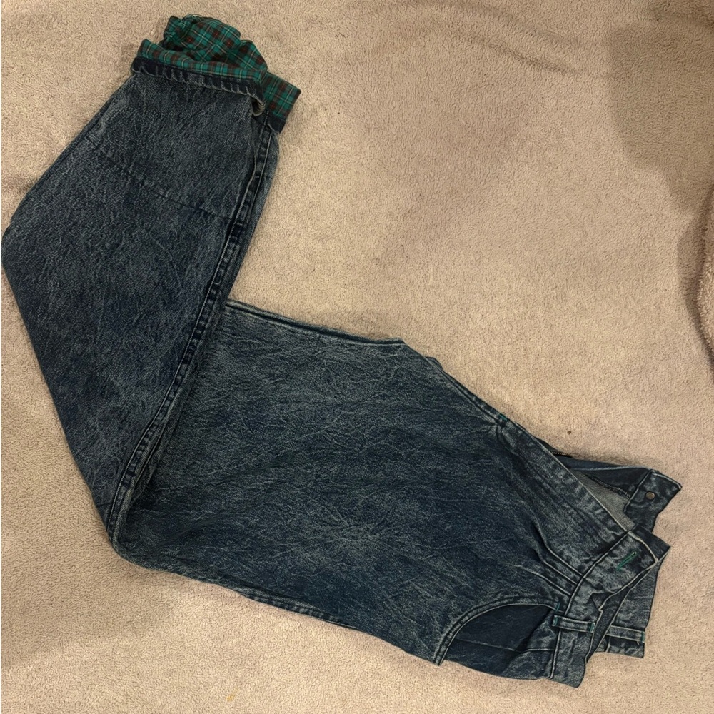 gino venucci  
Denim Jeans with Logo Patch